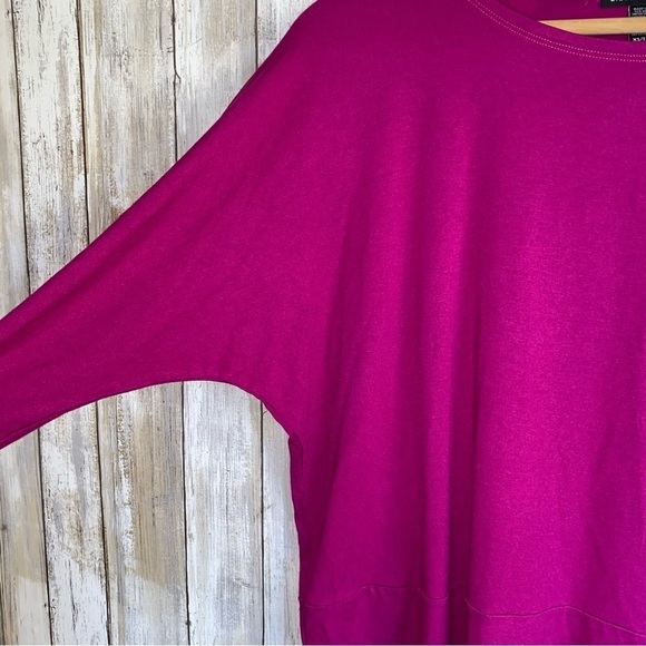 Eileen Fisher Magenta Blouse - Picture 3 of 5